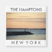Hamptons Sunset magneet (Voorkant)