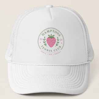Hamptons Tennis - Trucker Hoed Pet