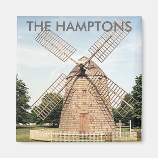 Hamptons Windmolen magneet (Voorkant)