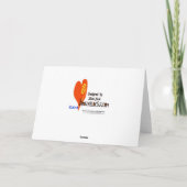 Hamradio-icoon Blanco notitie of wenskaart Kaart (Achterkant)