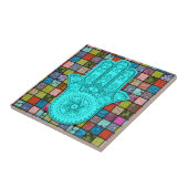 Hamsa Alef Tegeltje (Zijkant)