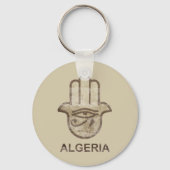 Hamsa Algerije Sleutelhanger (Voorkant)