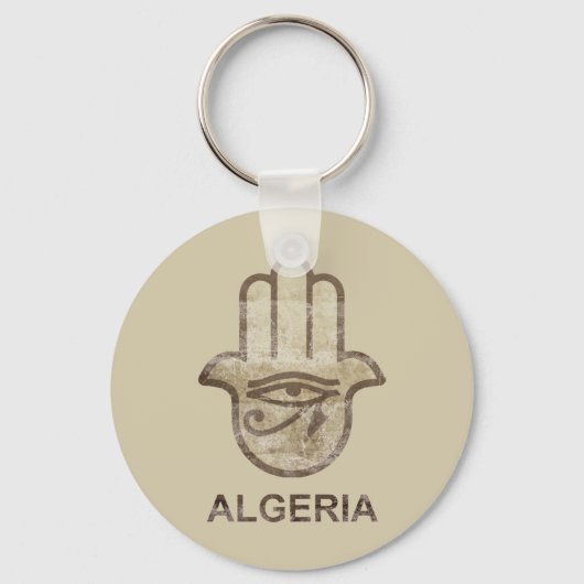 Hamsa Algerije Sleutelhanger (Voorkant)