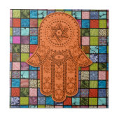 Hamsa Beit Tegeltje (Voorkant)