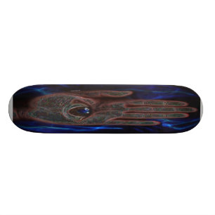 Hamsa (Bescherming tegen het boze oog) Skateboard