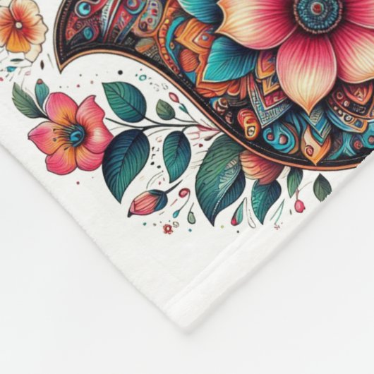 Hamsa Blanket Fleece Deken (Hoek)