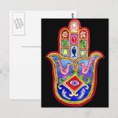 Hamsa Briefkaart (Voorkant / Achterkant)