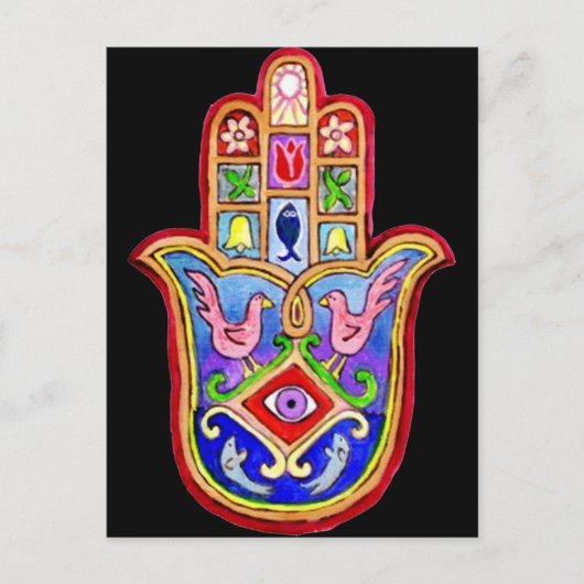 Hamsa Briefkaart (Voorkant)