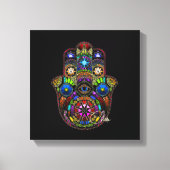 Hamsa Canvas Zwart (Voorkant)