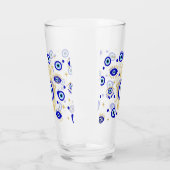Hamsa Evil Eye Glas (Links)