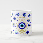 Hamsa Evil Eye Specialty Mok (Voorkant)