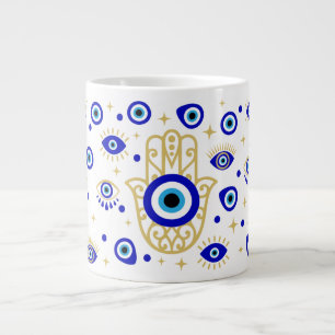 Hamsa Evil Eye Specialty Mok