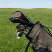 Hamsa Fatma Hand Psychedelic Art Golfheadcover (Insitu)