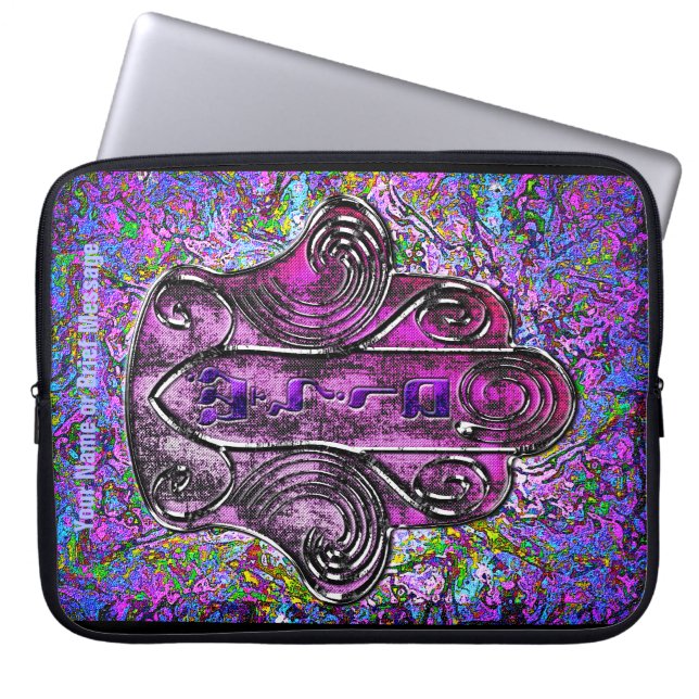 Hamsa Fusion Laptop Sleeve (Voorkant)