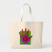 Hamsa Grote Tote Bag (Voorkant)