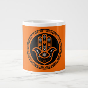 Hamsa Hand Bescherming tegen het Boze Oog Grote Koffiekop