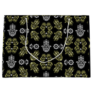 Hamsa Hand Beschermings Kunst Groot Cadeauzakje