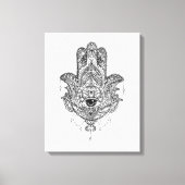 Hamsa Hand Canvas Afdruk (Voorkant)