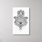 Hamsa Hand Canvas Afdruk (Voorkant)