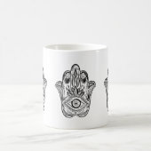 Hamsa Hand Drawn Koffiemok (Center)