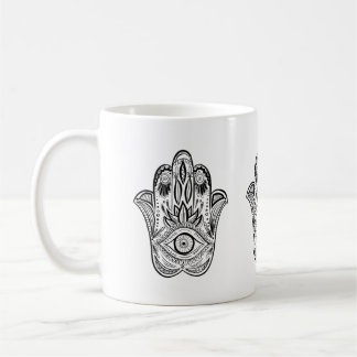 Hamsa Hand Drawn Koffiemok