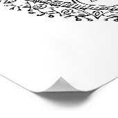 Hamsa Hand Evil Eye Adult Coloring Poster (Hoek)