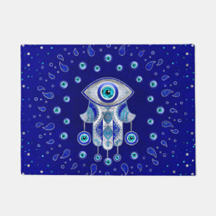 Hamsa Hand - Evil Eye Amulet Deurmat