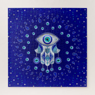 Hamsa Hand - Evil Eye Amulet Legpuzzel