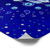 Hamsa Hand - Evil Eye Amulet Poster (Hoek)