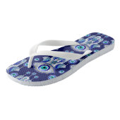 Hamsa Hand - Evil Eye Pattern Teenslippers (Schuin)