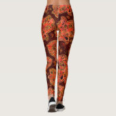 Hamsa hand-hand-hand van Fatima patroonreceptoren Leggings (Achterkant)