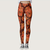 Hamsa hand-hand-hand van Fatima patroonreceptoren Leggings (Voorkant)