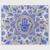 Hamsa Hand - Hand van Fatima op Moeder van de Pare Cadeaupapier (Vlak)