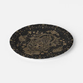 Hamsa Hand-Hand van Fatima Ornament Papieren Bordje (Gekanteld)