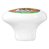 Hamsa Hand Keramische Knop (Zijkant)