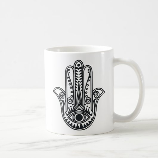 Hamsa Hand Koffiemok (Rechts)