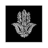 Hamsa/Hand of Fatima Rubberstempel (Afrduk)