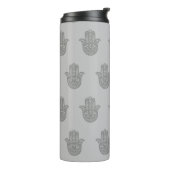 Hamsa Hand of Fatima Thermosbeker (Gedraaid links)