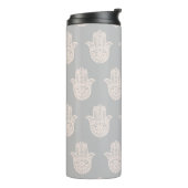 Hamsa Hand of Fatima Thermosbeker (Gedraaid links)