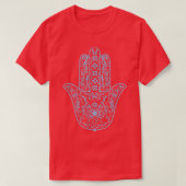 Hamsa Hand Tshirt (Design voorkant)