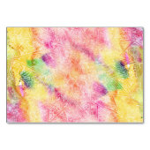 HAMSA Hand van het Fatimasymbool amulet Henna flor Kaart (Achterkant)