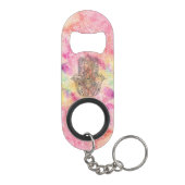 HAMSA Hand van het Fatimasymbool amulet Henna flor Mini Flessenopener (Achterkant)