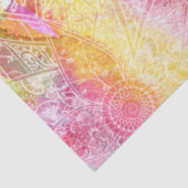 HAMSA Hand van het Fatimasymbool amulet Henna flor Tissuepapier (Detail)