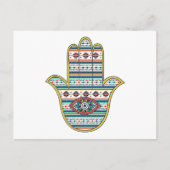 HAMSA-hand van het Fatimasymbool Briefkaart (Voorkant)