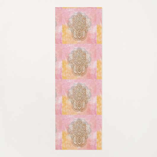 Hamsa Hand Yogamat (Voorkant)