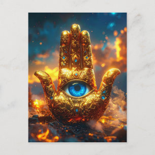 HAMSA HAND - ZEN BOEDDHISME BRIEFKAART