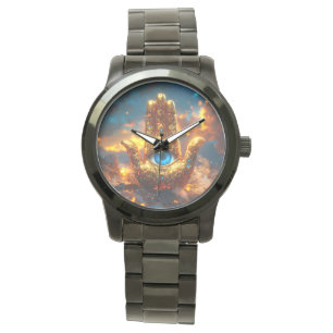 HAMSA HAND - ZEN BOEDDHISME HORLOGE