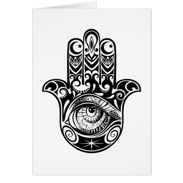 Hamsa Hand Zendoodle (Voorkant)