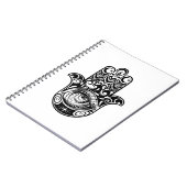 Hamsa Hand Zendoodle Notitieboek (Linkerzijde)
