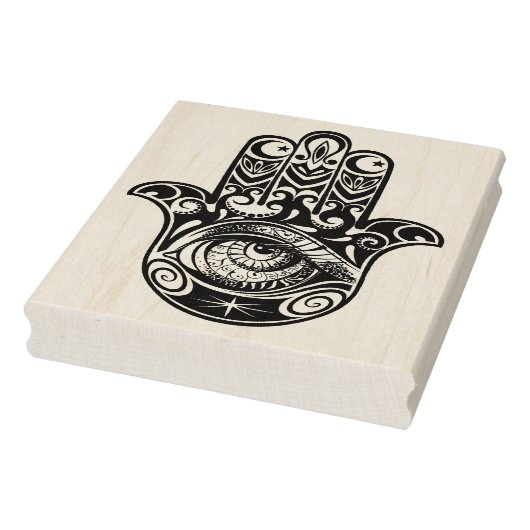 Hamsa Hand Zendoodle Rubberstempel (Stempel)